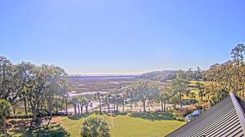 Weather camera view of Callawassie Island Club.