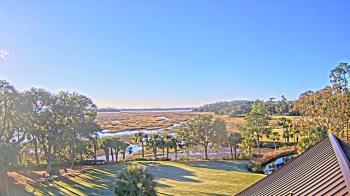 Weather camera view of Callawassie Island Club.