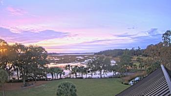 Weather camera view of Callawassie Island Club.