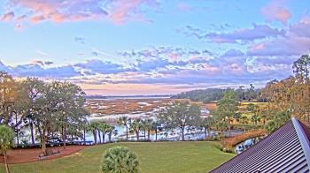 Weather camera view of Callawassie Island Club.
