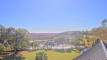 Weather camera view of Callawassie Island Club.