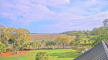 Weather camera view of Callawassie Island Club.