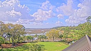 Weather camera view of Callawassie Island Club.