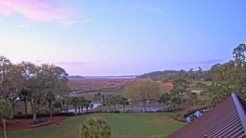 Weather camera view of Callawassie Island Club.