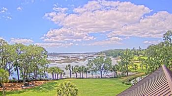 Weather camera view of Callawassie Island Club.