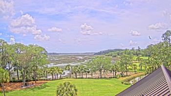 Weather camera view of Callawassie Island Club.