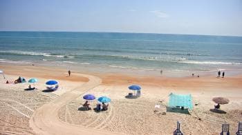 Weather camera view of Cardinal Ormond Lifeguard Station 2.