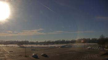 Weather camera view of Oswego HS.