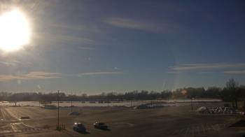 Weather camera view of Oswego HS.