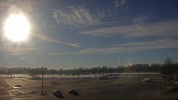 Weather camera view of Oswego HS.