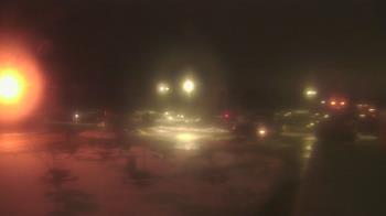 Weather camera view of Owosso High School.