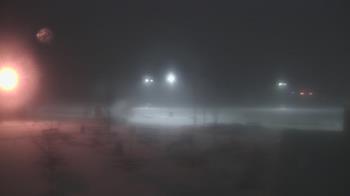 Weather camera view of Owosso High School.