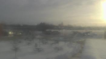 Weather camera view of Owosso High School.