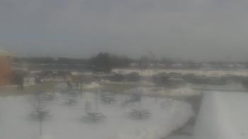 Weather camera view of Owosso High School.