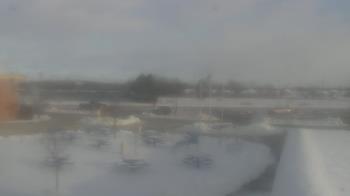 Weather camera view of Owosso High School.