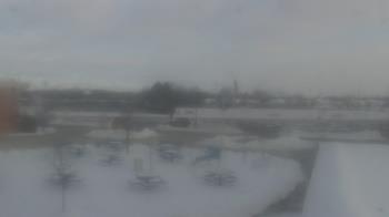 Weather camera view of Owosso High School.