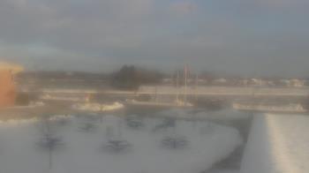 Weather camera view of Owosso High School.