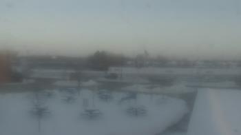 Weather camera view of Owosso High School.