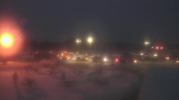 Weather camera view of Owosso High School.