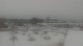 Weather camera view of Owosso High School.