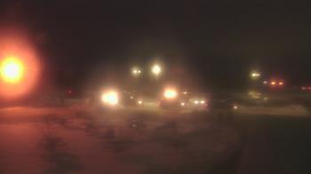 Weather camera view of Owosso High School.