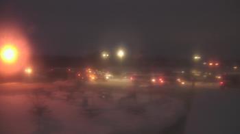 Weather camera view of Owosso High School.