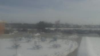 Weather camera view of Owosso High School.