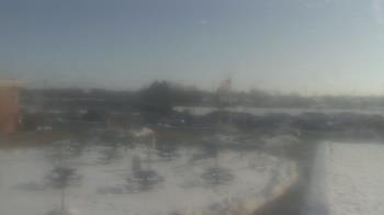 Weather camera view of Owosso High School.