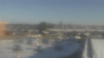 Weather camera view of Owosso High School.