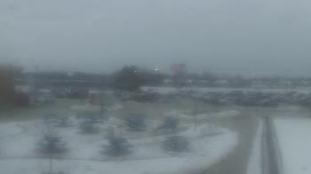 Weather camera view of Owosso High School.