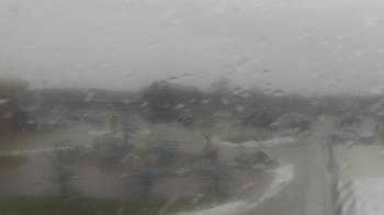 Weather camera view of Owosso High School.