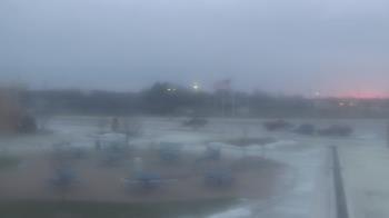 Weather camera view of Owosso High School.