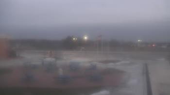 Weather camera view of Owosso High School.