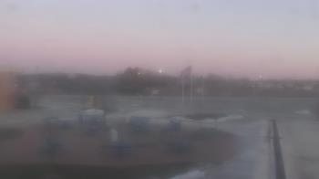 Weather camera view of Owosso High School.