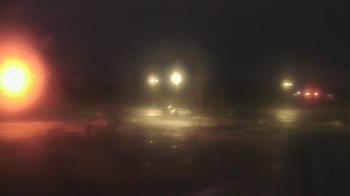 Weather camera view of Owosso High School.