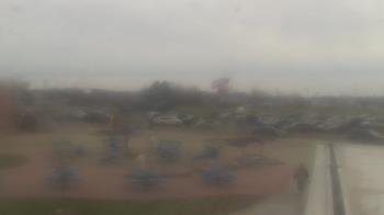 Weather camera view of Owosso High School.