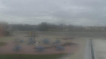 Weather camera view of Owosso High School.