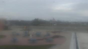 Weather camera view of Owosso High School.