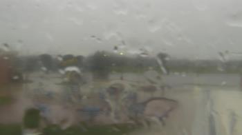 Weather camera view of Owosso High School.