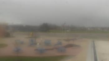 Weather camera view of Owosso High School.