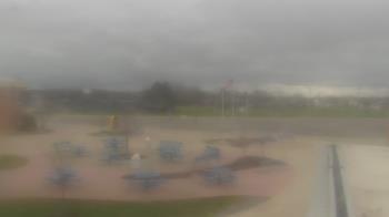 Weather camera view of Owosso High School.