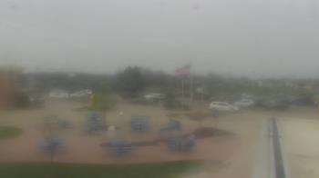 Weather camera view of Owosso High School.