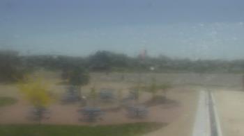 Weather camera view of Owosso High School.