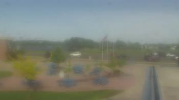 Weather camera view of Owosso High School.