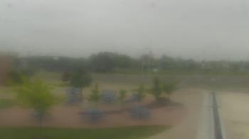 Weather camera view of Owosso High School.