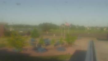 Weather camera view of Owosso High School.