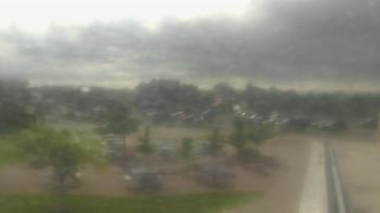 Weather camera view of Owosso High School.