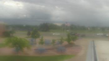 Weather camera view of Owosso High School.