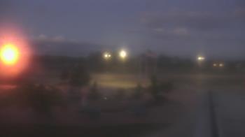 Weather camera view of Owosso High School.