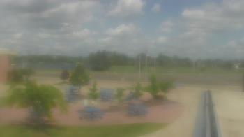 Weather camera view of Owosso High School.